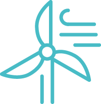 Wind Energy Icon